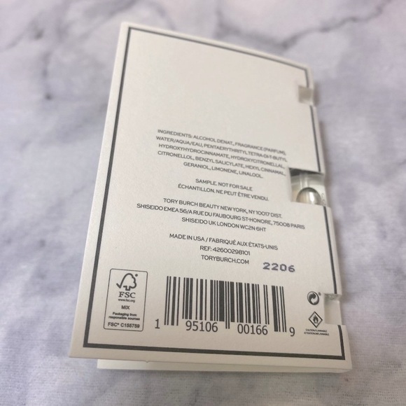 Bundle 4 Luxury Brand Samples - TORY BURCH - Picture 7 of 10